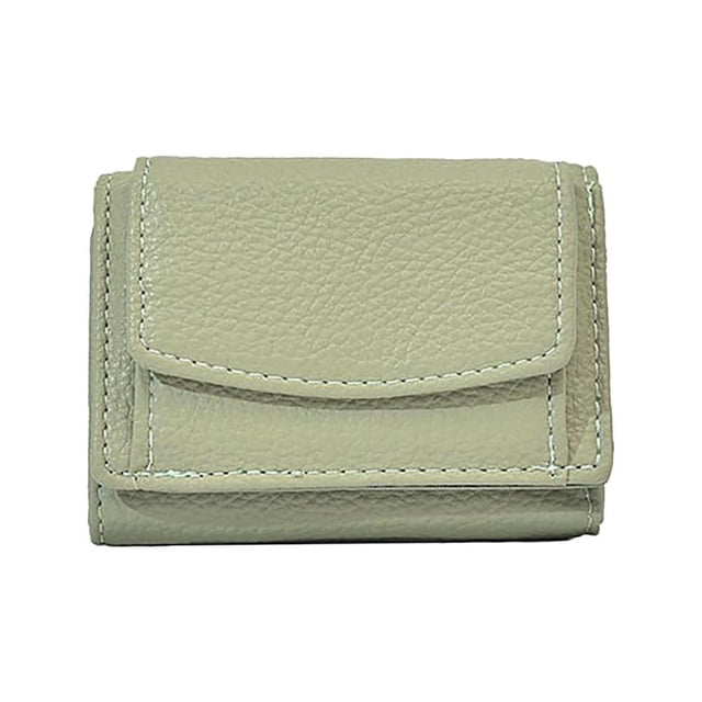 Feltree Wallet Mini Small Wallet Women's Ultra-thin Top Layer Cowhide