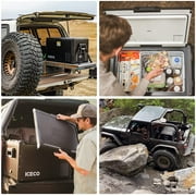 ICECO VL45 ProS 45L Portable Camping Freezer Fridge with Compressor, USB & DC 12/24V AC 110-240V