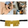 thumbnail image 2 of Tool Belt, Men's Tool Belt Suspenders, Tool Belt Pouches, Leather Quick Release Buckle Carpenter Tools, For Carpenter, 2 of 5