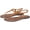 Frontier Brown, variant on Women's Gigi Thong Sandal Amber Multi/Cuoio Stone 7.5M