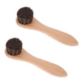 thumbnail image 2 of Miangastore 2PCS Hamsters Grooming Brush: Soft Bristles Small Pet Bathing and Cleaning Brush Tool with Wood Handle for Guinea Pigs Rabbits and Small Animals, 2 of 8
