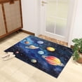 thumbnail image 4 of Space Rugs for Kids Room - 4x5 Rug - Space Rug - Galaxy Planet Universe Area Rug - Kids Boys Nebula Rugs - Outer Space Carpet, 4 of 7