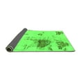 thumbnail image 2 of Ahgly Company Indoor Square Abstract Green Modern Area Rugs, 4' Square, 2 of 4