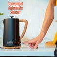 thumbnail image 2 of Westinghouse Electric Kettle Faux Wood Collection, 2 of 9