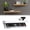 White, variant on Wall Shelf with Hidden Compartment, Concealed Storage Shelf for Living Room Office Bedroom