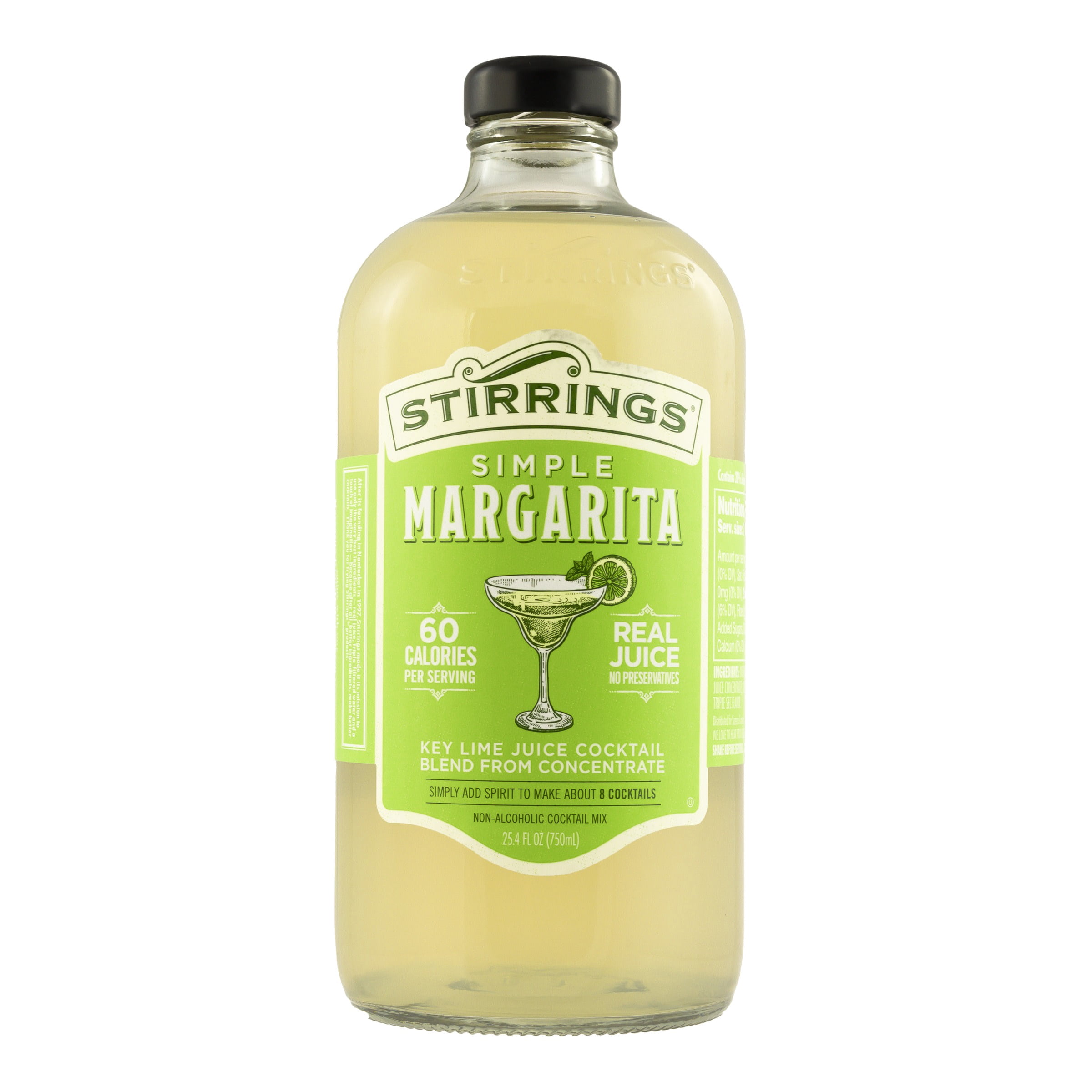 Stirrings Margarita Mix, 750ml