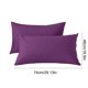 thumbnail image 3 of Juego de 2 fundas de almohada de poliéster transpirable de 74 x 48 cm, suave y refrescante, ideal para todas las estaciones., 3 of 6
