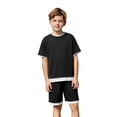 thumbnail image 4 of Shachafan Boys Casual Outfit Soft Comfortable Two Piece Loungewear For Kids Playwear And Daily Wear Boys Sweat Suit, 4 of 4