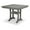 Gray, variant on POLYWOOD 37" Polyethylene Durable Outdoor Dining Table, Beige