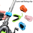 thumbnail image 3 of 2 Pack Fishing Rod Clips, Quick-Attach Plastic Rod Holder, Tool-Free 1-Hand Grip for Freshwater Tackle, 3 of 7