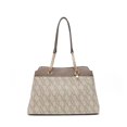 thumbnail image 1 of Bolsa Shoulder Marca Nicole Lee Monograma con cadena Taupe Nicole Lee Tatiana, 1 of 3