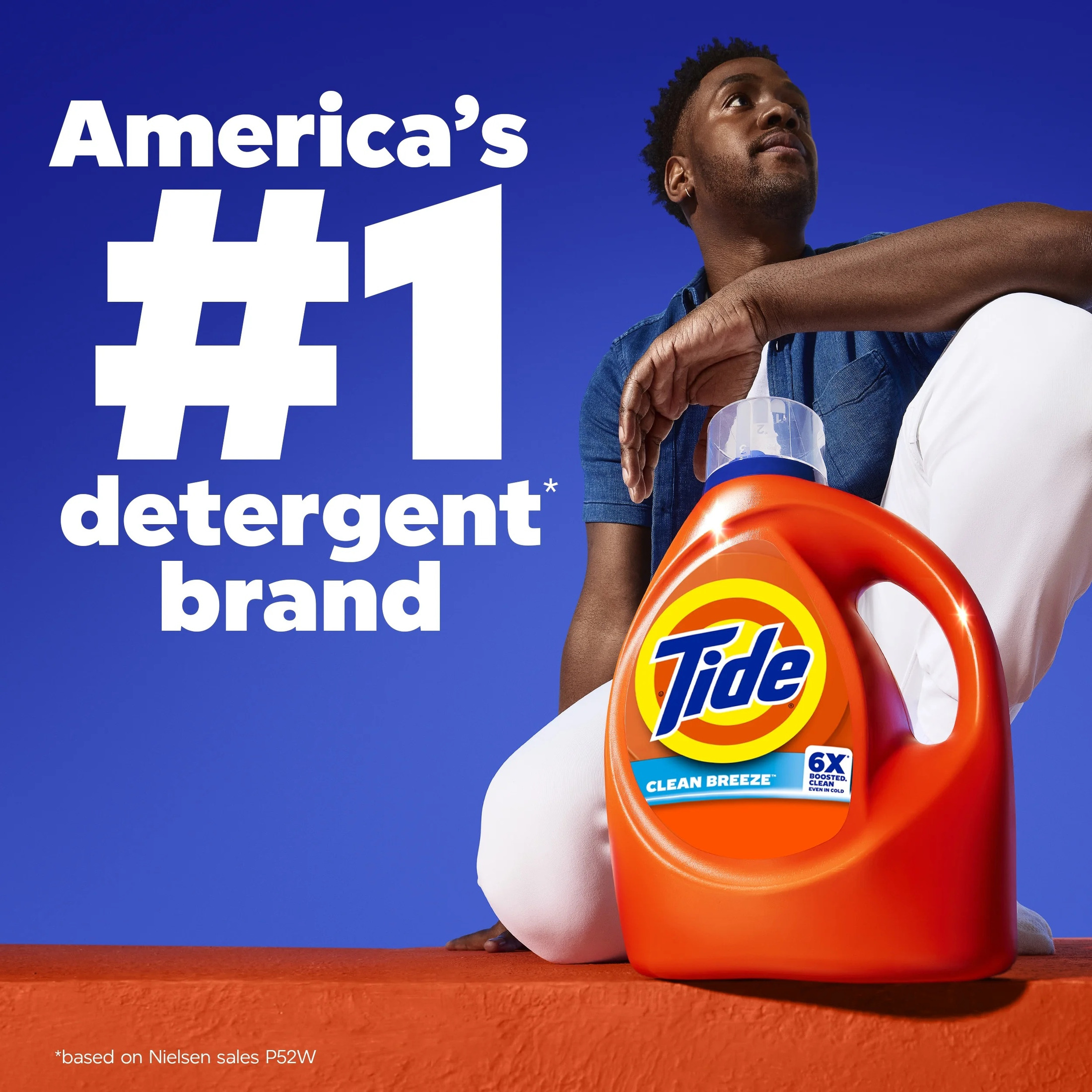 Tide Laundry Detergent Liquid, Clean Breeze Scent, 80 fl oz photo 7