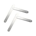thumbnail image 1 of 2x Folding Step Ladder Hinge Attachment Ladder Accessories Platform Extendable Scaffold Folding Stepladders Tie Rod Replacement Kit White, 1 of 9