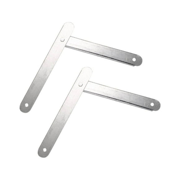 2x Folding Step Ladder Hinge Aluminum Ladder Attachment Ladder Accessories Folding Stepladders Tie Rod Replacement Kit White