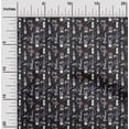 thumbnail image 2 of oneOone Cotton Cambric Navy Blue Fabric Cactus Dress Material Fabric Print Fabric By The Yard 42 Inch Wide, 2 of 5