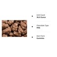 Milk Chocolate Covered Gummi Bears 2.25 LBS