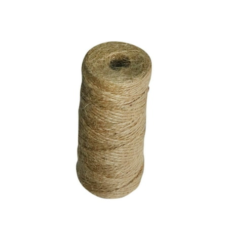 

OAVQHLG3B 1/2/3 Strand Linen Rope 100 Yards Linen Rope Diy Lighting Packaging Linen Rope Thin Linen Rope