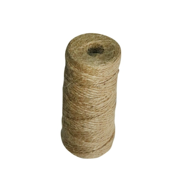Cuerda de cáñamo de 1/2/3 hilos Cuerda de cáñamo de 100 yardas Cuerda de cáñamo de embalaje de iluminación Diy Cuerda de cáñamo delgada Cuerda de cáñamo Wmkox2822yii hfskjfh2815