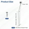 thumbnail image 2 of Uxcell 4Pcs Lid Support Hinge, 200N Gas Struts Soft Close Folding Lid Stay Hinges, 2 of 6