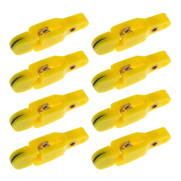 Ximing 4~10pcs Outrigger / /Planer Board Release Clips Snap Release Clips - 8pcs, 1.9inch