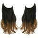 thumbnail image 1 of Peluca de una sola pieza, cantidad de cabello, extensión de cabello en forma de U, peluca de hilo de pescar femenina, cabello largo y rizado natural invisible, 1 of 6