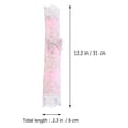 thumbnail image 3 of CIMAXIC 2PCS Refrigerator Handle Gloves Door Handle Covers Kitchen Appliances Dustproof Gloves Door Handle Cloth Protector (Long, Pink),12.2"X2.36"X0.16", 3 of 4