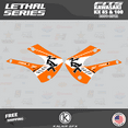 thumbnail image 2 of Kalair GFX Graphics Kit for Kawasaki KX100 (2001-2013) Lethal Series, 2 of 5