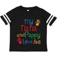 thumbnail image 3 of Inktastic Nana and Pappy Love Me Boys or Girls Toddler T-Shirt, 3 of 5