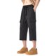 thumbnail image 1 of Pantalones cargo de color liso para hombre: pantalones informales de 3/4 para el verano al aire libre, 1 of 5