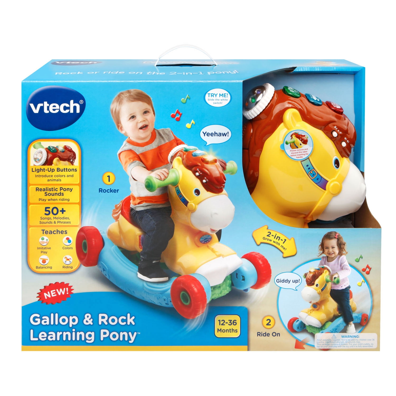 vtech gallop and rock learning pony walmart