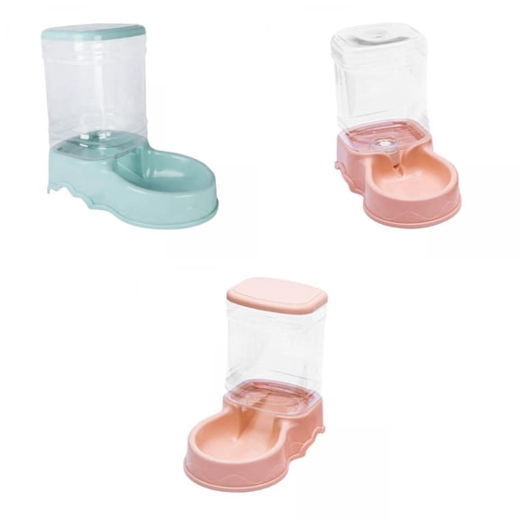 3pcs 3.5L dogs and cats Large Water Feeder Food Feeder Small Medium Large Dog
