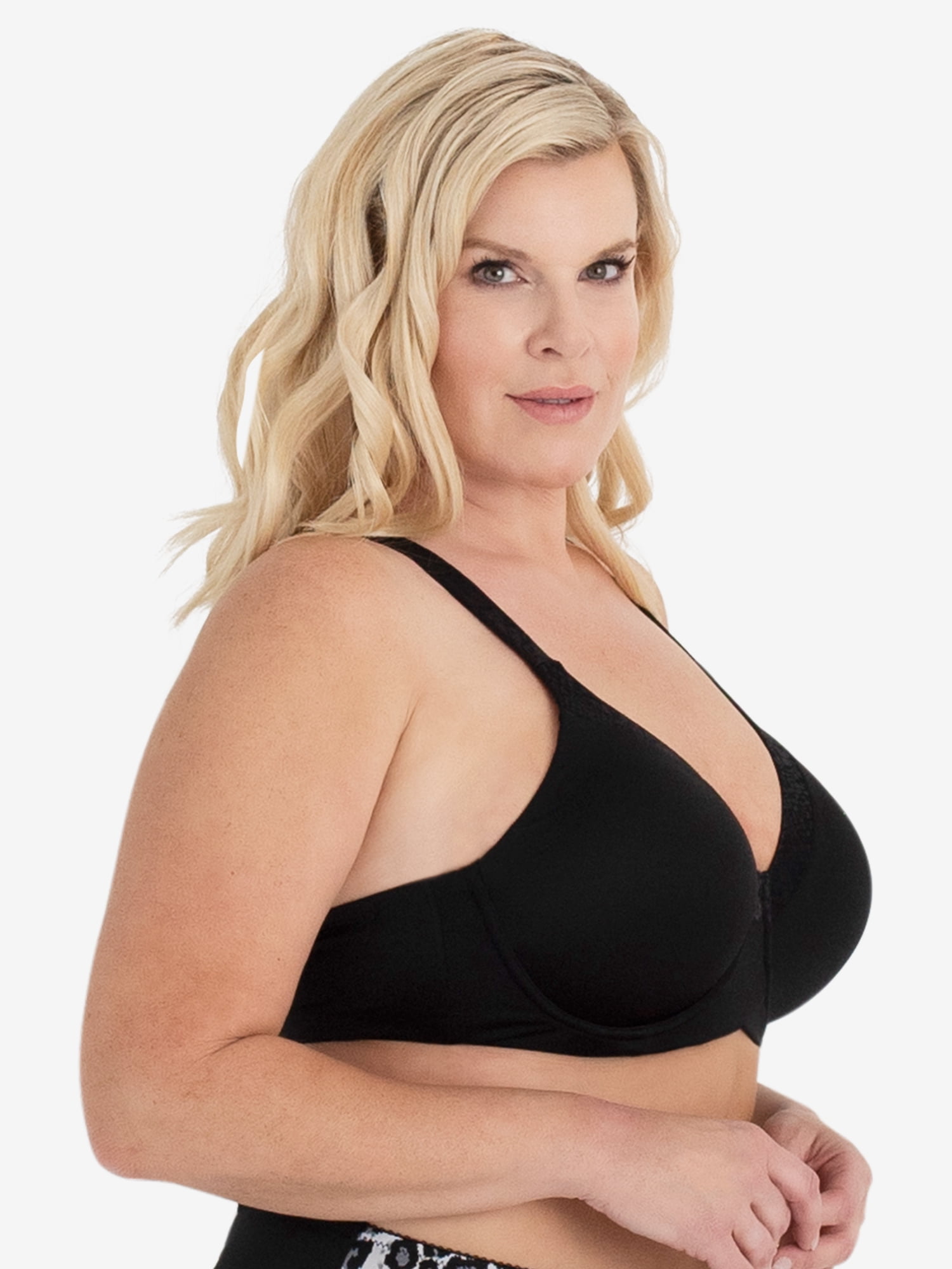 Leading Lady, The Brigitte Luxe, Underwire Tshirt Bra, Lightly Padded, Full Coverage Smooth Cups, Adjustable Padded Straps (Women's & Women's Plus)