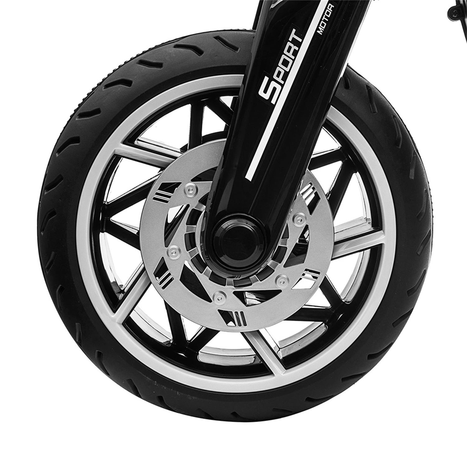 CIPACHO 12V Electric Motorcycle for Kids, Kids Ride On Motorcycle w/ 3 Wheels, Lights, Music, Battery Powered Trike Electric Toy for Children, White CIPACHO 12V Electric Motorcycle for Kids, Kids Ride On Motorcycle w/ 3 Wheels, Lights, Music, Battery Powered Trike Electric Toy for Children, White