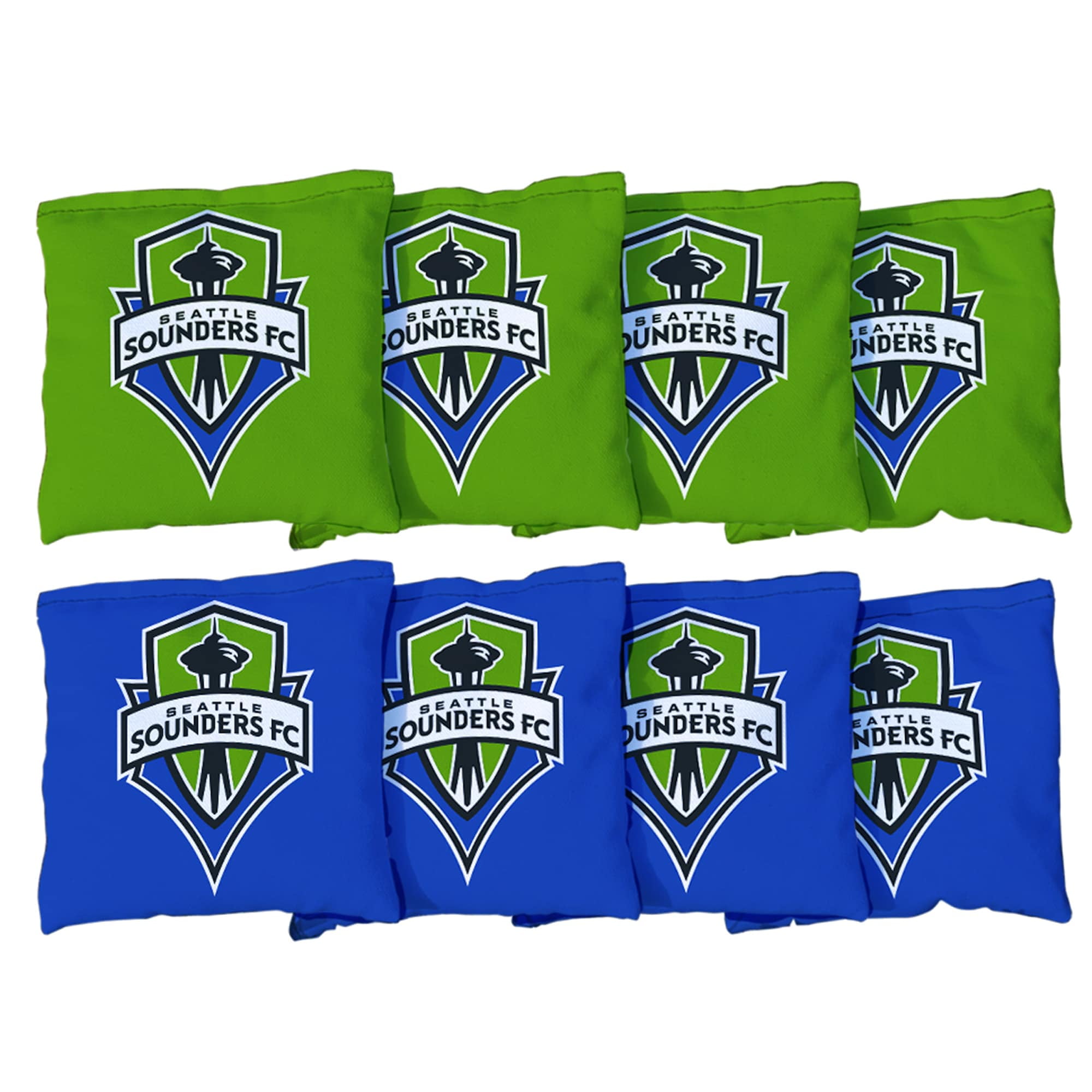 Seattle Sounders Fc Cornhole Kernel Filled Game Bag Set Walmart Com Walmart Com