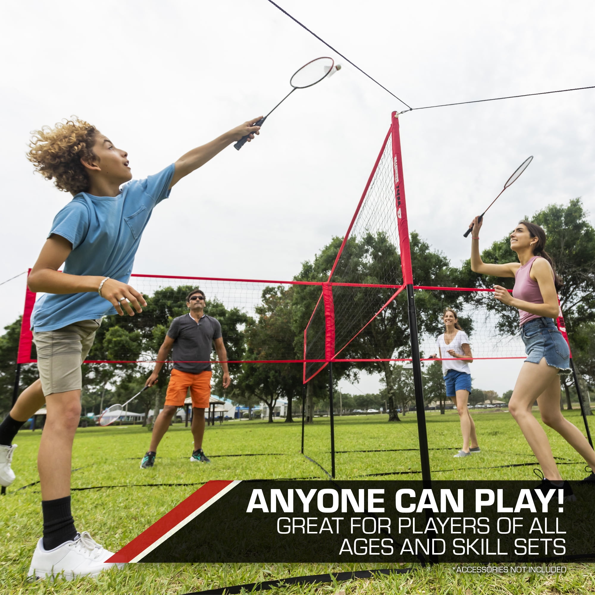 EastPoint Sports 4-Way Badminton Volleyball Net