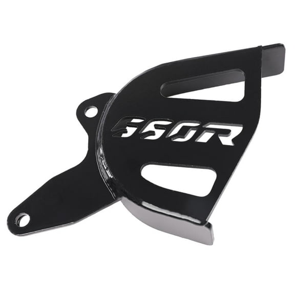 PIT66 Black Case Saver for Broken Cases Sprocket Cover Guard Chain Guide Fit for Yamaha Raptor 660 2001-2005 304 Stainless Steel Powder Coated Matte 5LP154210100 5LP174660000…