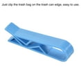 thumbnail image 4 of Clip de bolsa de basura Uxcell, clip antideslizante para cocina, paquete de 16, color azul, 4 of 5