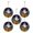 B, variant on Tepsmf Wooden Hanging Tag, Decorative Listing Pendant, Handcrafted Wood Ornament for Door Wall Indoor Space and Festive Scene Decoration