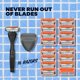 thumbnail image 3 of Kit de afeitado Dollar Shave Club Classic de 4 hojas con 16 repuestos, 3 of 7