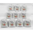thumbnail image 5 of Darling Souvenir White Merry & Bright Christmas Party Supplies Gift Pouches Favor&nbsp;Candy Bags&nbsp;15 Pieces, 5 of 5
