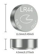 PKCELL 30 Pack LR44 AG13 357 303 SR44 Battery 1.5V Button Cell Batteries