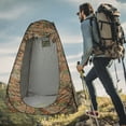 thumbnail image 4 of Pop Up Tent, Leaf Pattern Outdoor Shower Tent Light Weight  for Fishing, 4 of 7