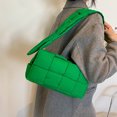 thumbnail image 2 of Bolso tejido, bolso de mensajero informal, bolso de algodón de gran capacidad para mujer, 2 of 5