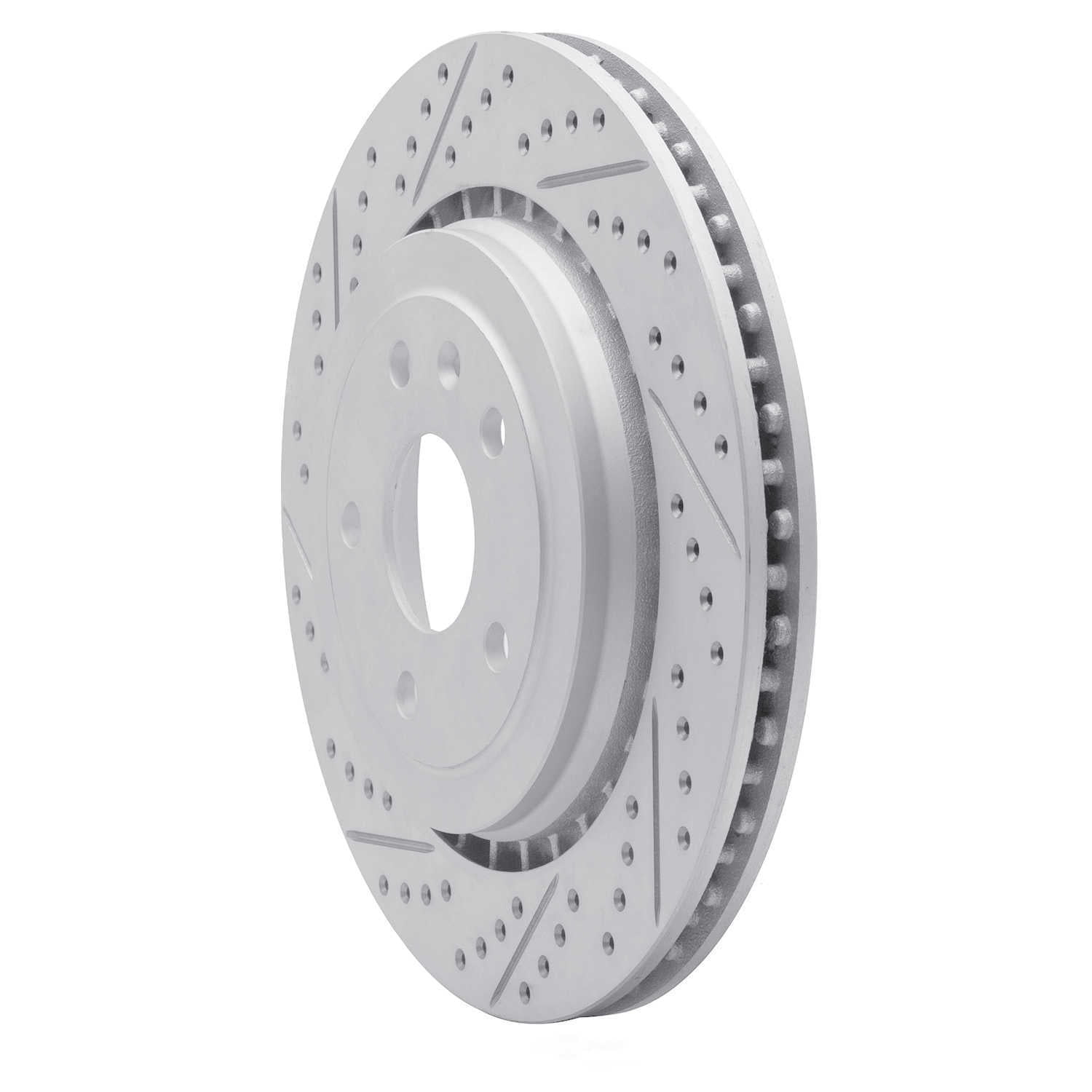 Dynamic Friction Company 830-47069R DFC Geoperformance Rotor - Drilled and Slotted