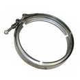 thumbnail image 2 of 4 Pack 5" V-Band Clamp Compatible with Volvo VNL, Mack CV, CVN Models Replaces OEM 21021850, 2 of 3