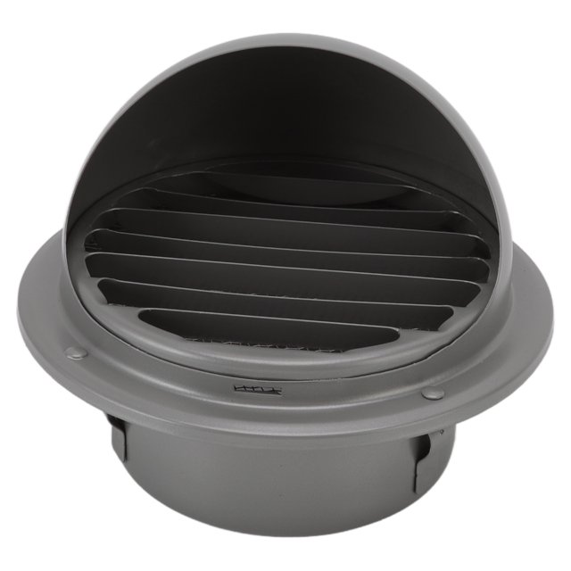 Cubierta De Rejilla De Ventilación Redonda De Acero Inoxidable, Impermeable, A Prueba De Viento, Salida De Ventilación De Pared Externa Para De Ventilación