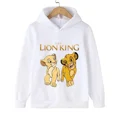 thumbnail image 5 of Sudadera con capucha con estampado de dibujos animados de animales del rey león Simba para niños y niñas, camisetas de manga larga, 5 of 5