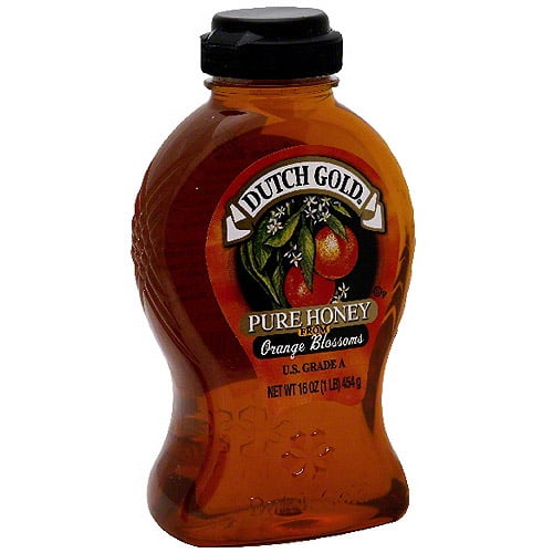 Dutch Gold Pure Honey From Orange Blossoms, 16 oz (Pack of 6) by Generic