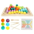 thumbnail image 2 of Clip Beads Game, Parent-Child Interactive Fishing Game, Color Sorting Kindergarten Teaching Birthday Gifts Kids Above 36 Months, 2 of 8