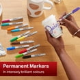 thumbnail image 3 of Sharpie Permanent Markers, Fine Point Coloring Pens, Assorted Colors, 24 Marker Pens, 3 of 8